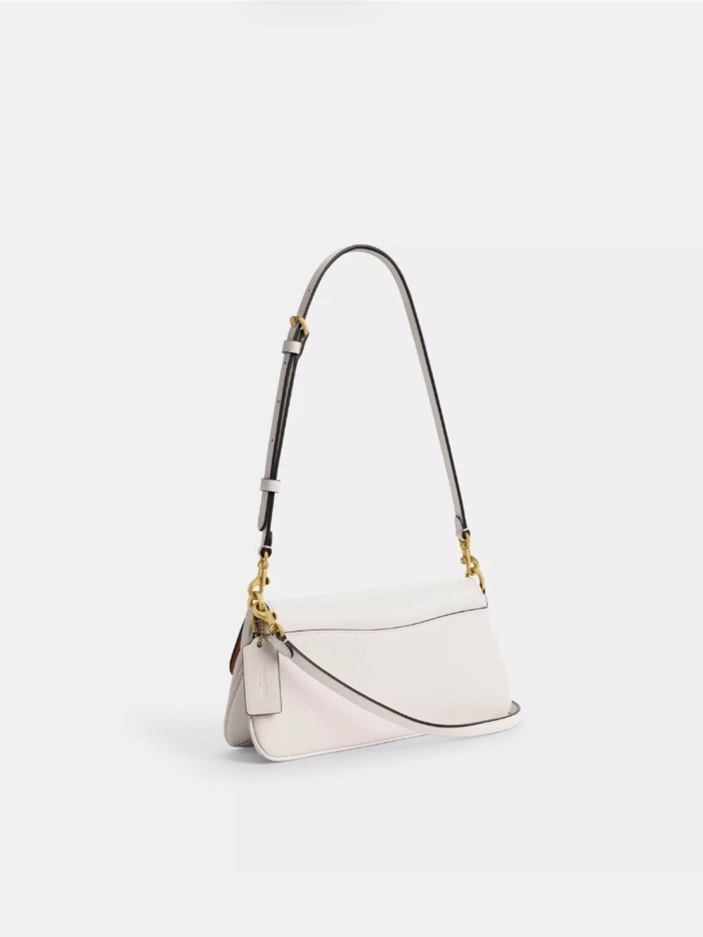 Coach Cream Jet Shoulder Bag in Chalk(FREE COACH SHIRT GWP) - Picture 3 of 15